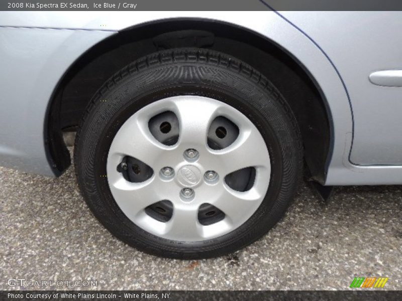 Ice Blue / Gray 2008 Kia Spectra EX Sedan