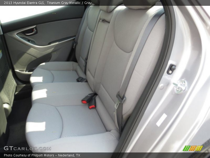 Titanium Gray Metallic / Gray 2013 Hyundai Elantra GLS