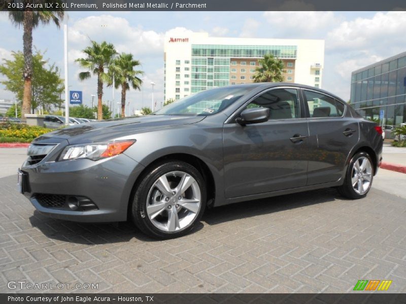 Polished Metal Metallic / Parchment 2013 Acura ILX 2.0L Premium