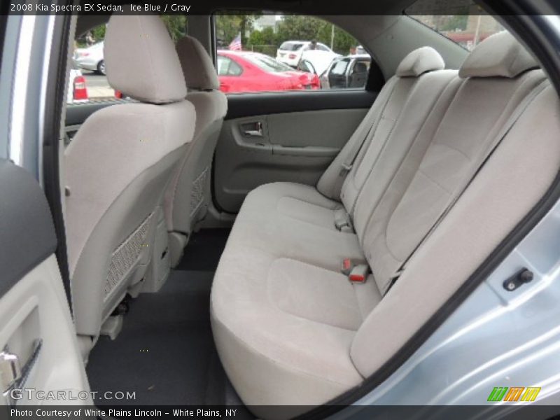 Ice Blue / Gray 2008 Kia Spectra EX Sedan
