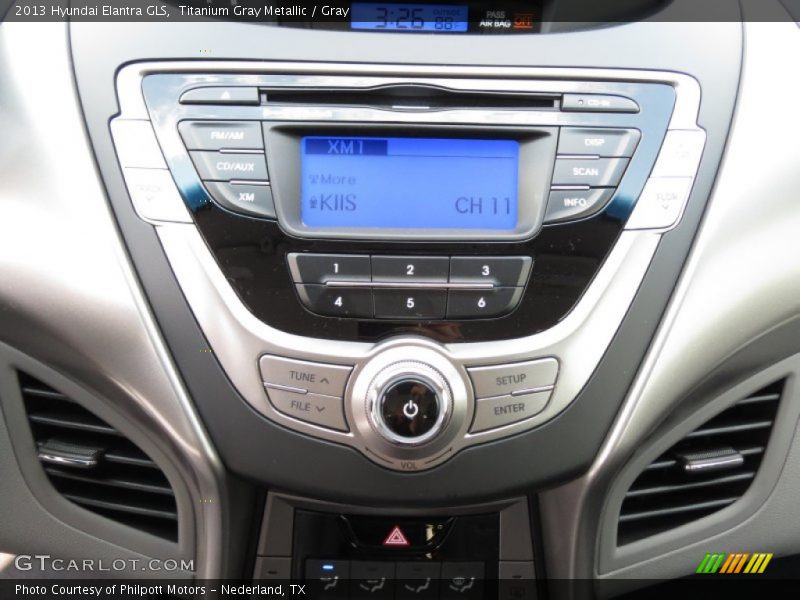 Titanium Gray Metallic / Gray 2013 Hyundai Elantra GLS