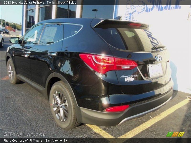 Twilight Black / Beige 2013 Hyundai Santa Fe Sport