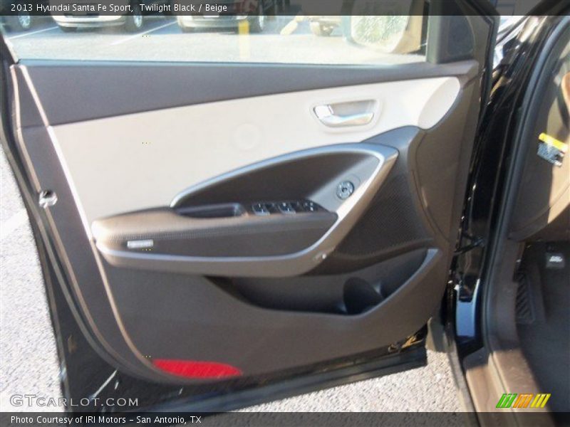 Twilight Black / Beige 2013 Hyundai Santa Fe Sport