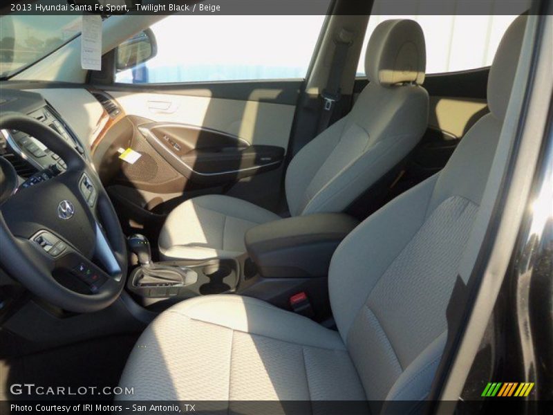 Twilight Black / Beige 2013 Hyundai Santa Fe Sport