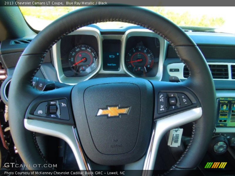 Blue Ray Metallic / Black 2013 Chevrolet Camaro LT Coupe