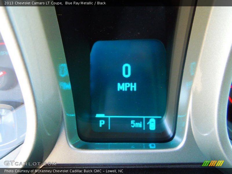 Blue Ray Metallic / Black 2013 Chevrolet Camaro LT Coupe