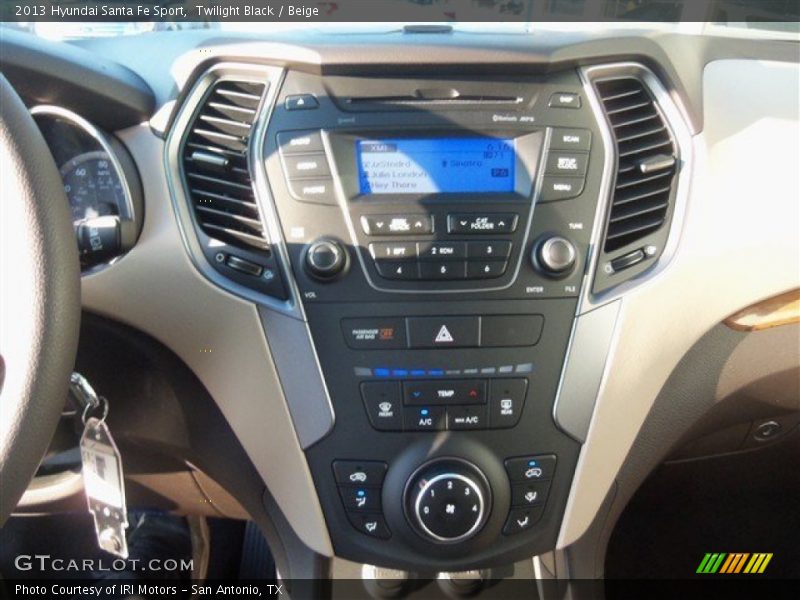 Twilight Black / Beige 2013 Hyundai Santa Fe Sport
