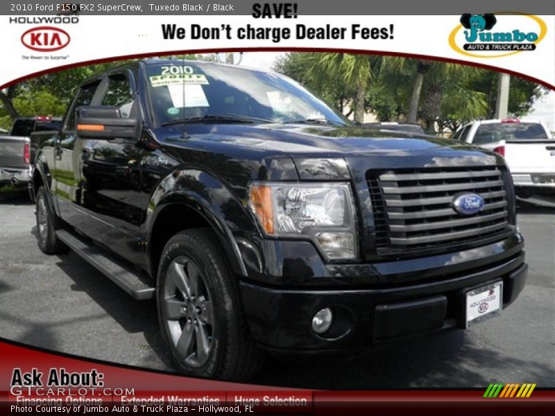 Tuxedo Black / Black 2010 Ford F150 FX2 SuperCrew