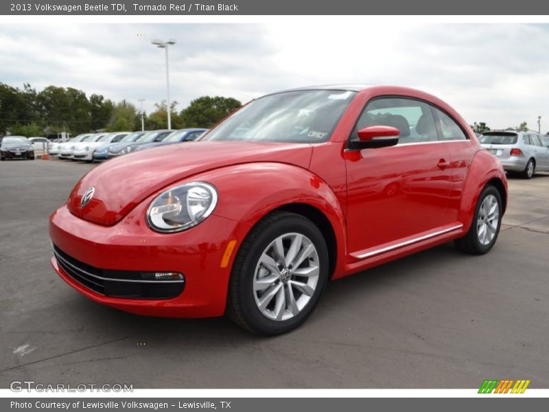 Front 3/4 View of 2013 Beetle TDI