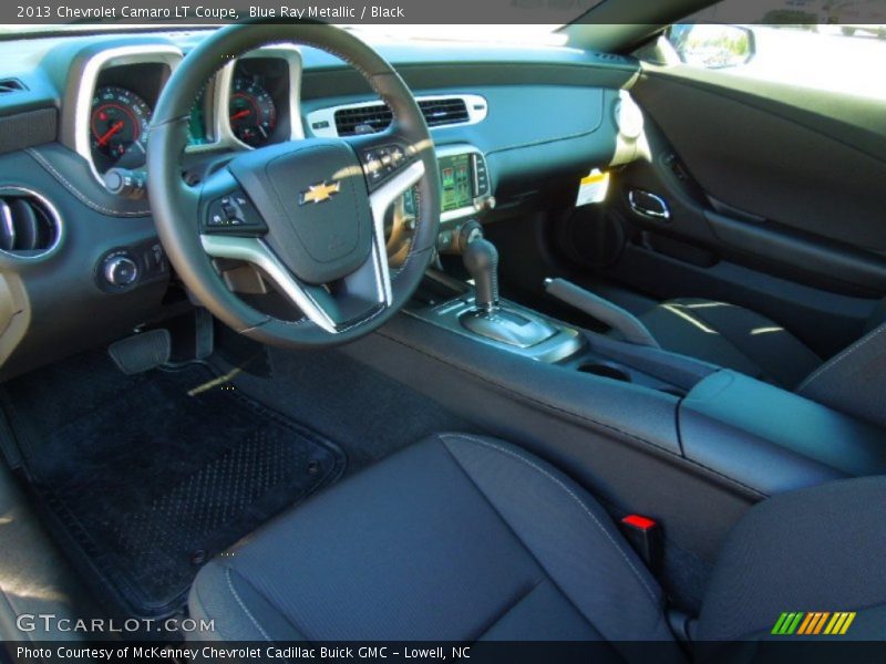 Black Interior - 2013 Camaro LT Coupe 