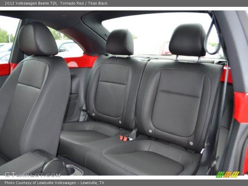 Tornado Red / Titan Black 2013 Volkswagen Beetle TDI