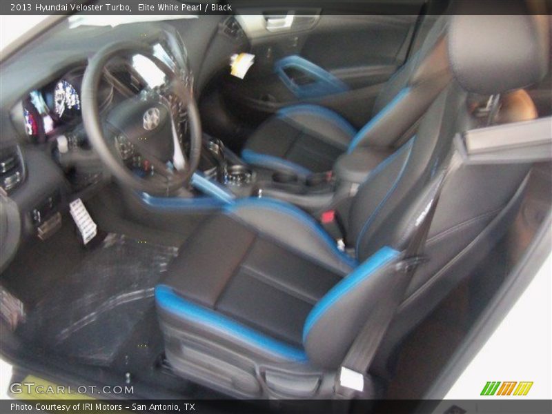 Elite White Pearl / Black 2013 Hyundai Veloster Turbo