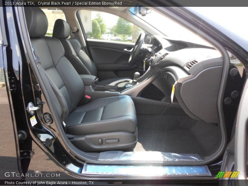 Front Seat of 2013 TSX 