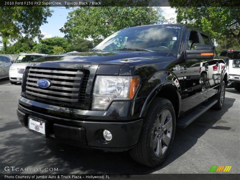 Tuxedo Black / Black 2010 Ford F150 FX2 SuperCrew