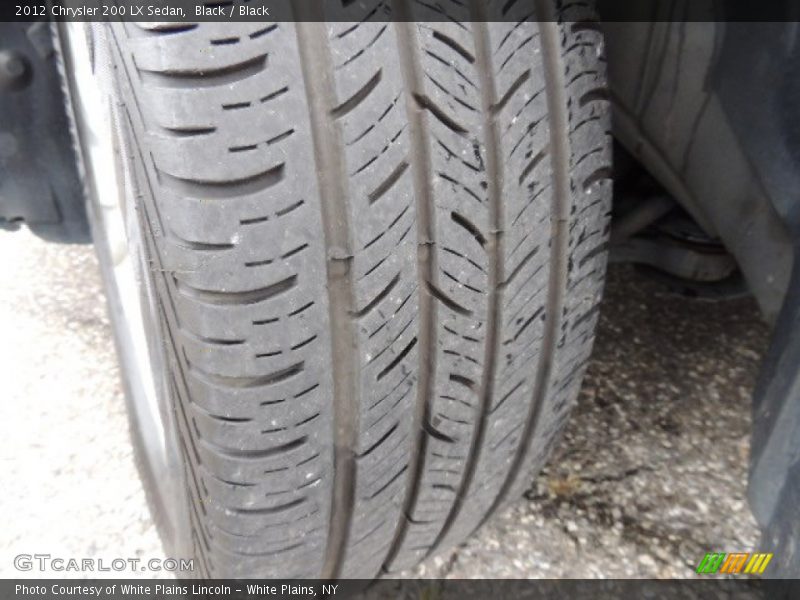 Black / Black 2012 Chrysler 200 LX Sedan
