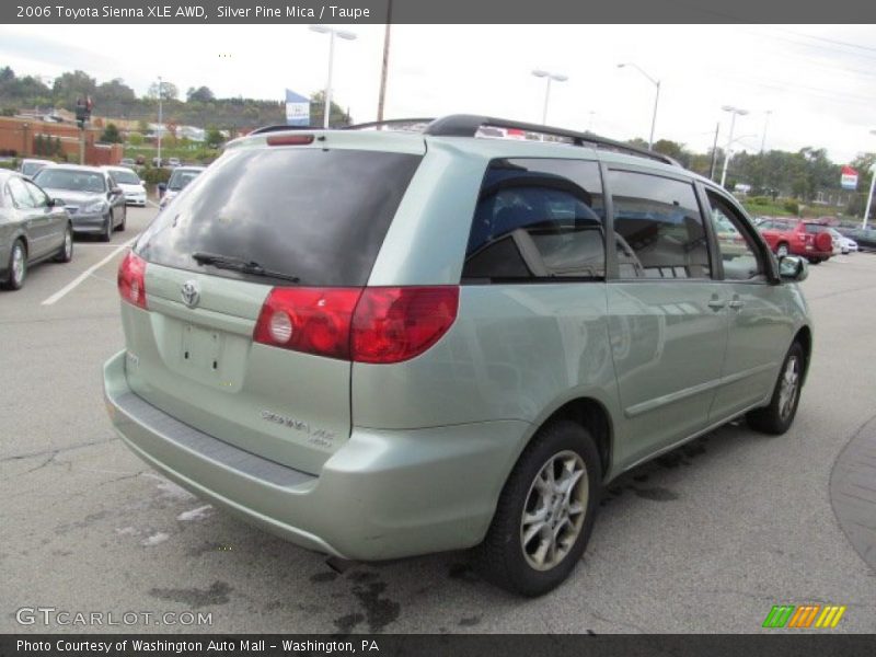  2006 Sienna XLE AWD Silver Pine Mica
