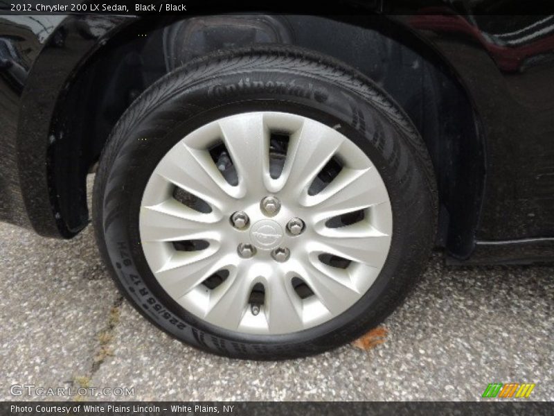 Black / Black 2012 Chrysler 200 LX Sedan