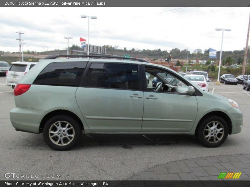 Silver Pine Mica / Taupe 2006 Toyota Sienna XLE AWD