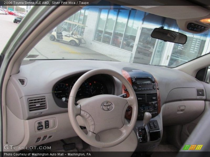 Silver Pine Mica / Taupe 2006 Toyota Sienna XLE AWD