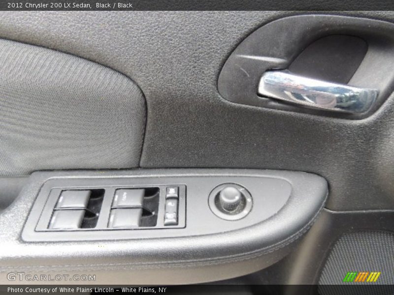 Black / Black 2012 Chrysler 200 LX Sedan