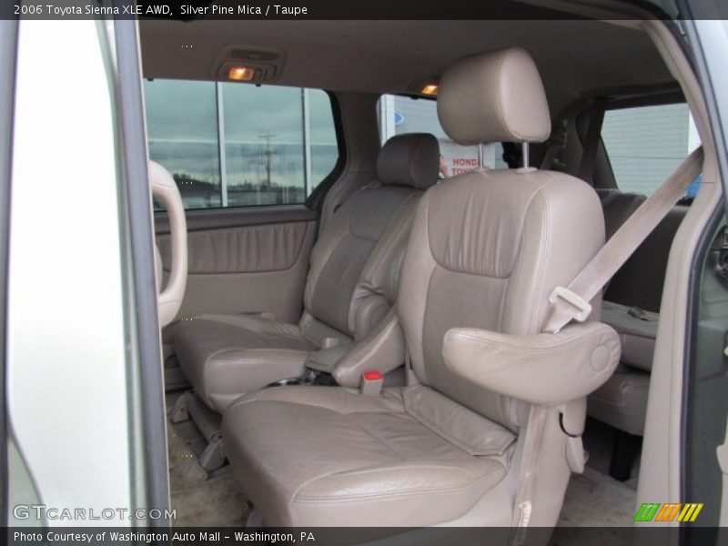 Rear Seat of 2006 Sienna XLE AWD