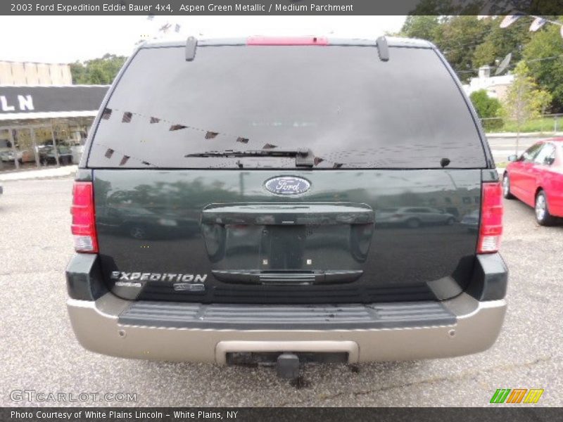 Aspen Green Metallic / Medium Parchment 2003 Ford Expedition Eddie Bauer 4x4