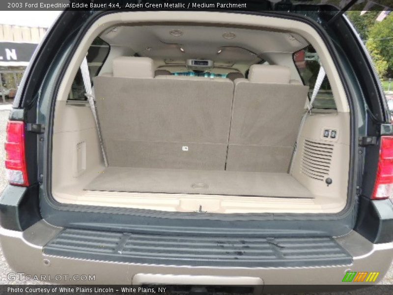 Aspen Green Metallic / Medium Parchment 2003 Ford Expedition Eddie Bauer 4x4