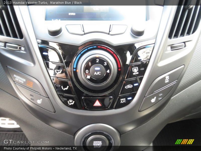 Controls of 2013 Veloster Turbo