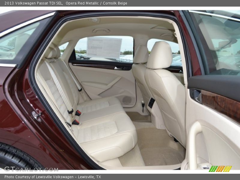 Opera Red Metallic / Cornsilk Beige 2013 Volkswagen Passat TDI SEL