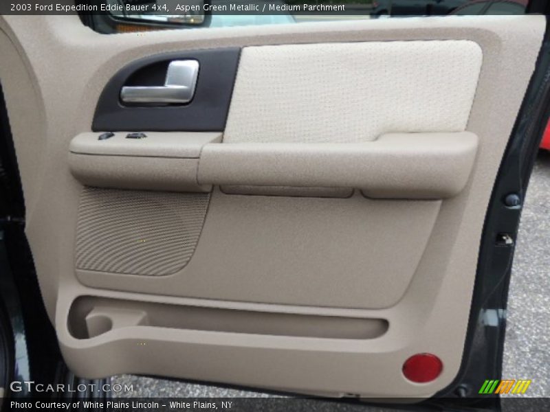 Aspen Green Metallic / Medium Parchment 2003 Ford Expedition Eddie Bauer 4x4