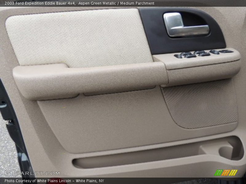 Aspen Green Metallic / Medium Parchment 2003 Ford Expedition Eddie Bauer 4x4