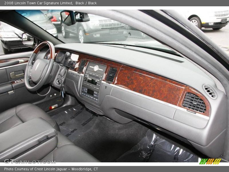 Black / Black 2008 Lincoln Town Car Signature Limited