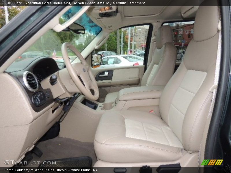 Aspen Green Metallic / Medium Parchment 2003 Ford Expedition Eddie Bauer 4x4