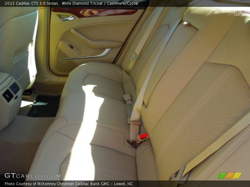 White Diamond Tricoat / Cashmere/Cocoa 2013 Cadillac CTS 3.6 Sedan