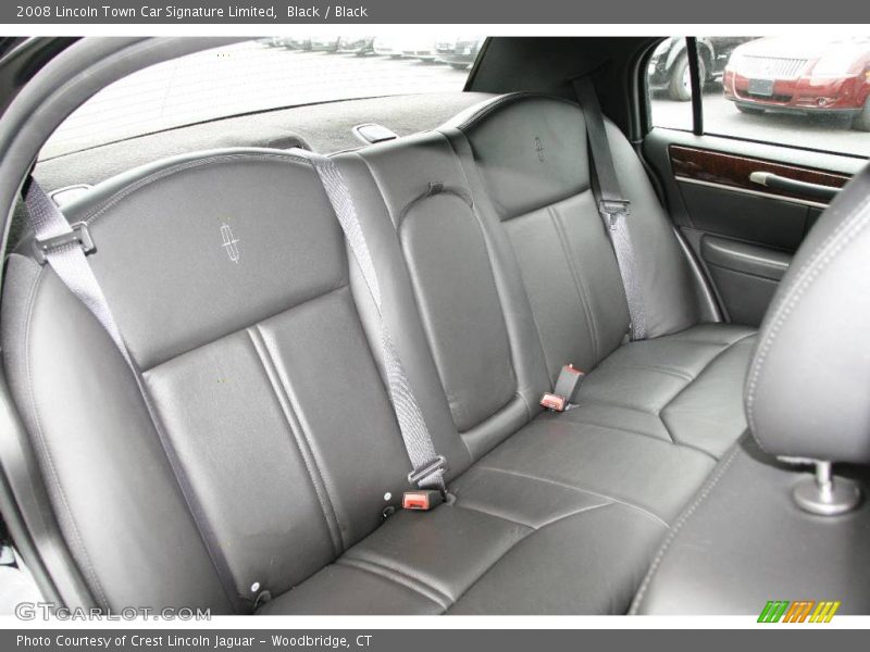 Black / Black 2008 Lincoln Town Car Signature Limited