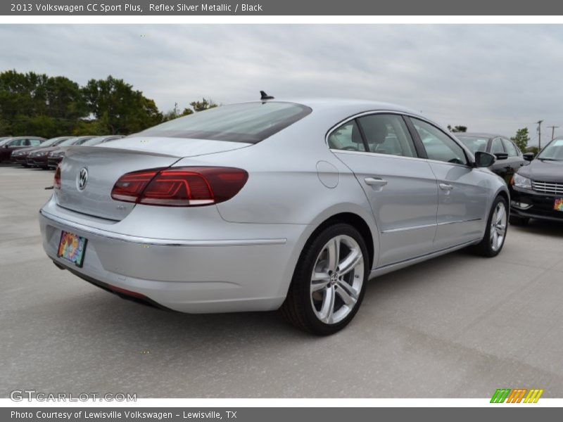 Reflex Silver Metallic / Black 2013 Volkswagen CC Sport Plus