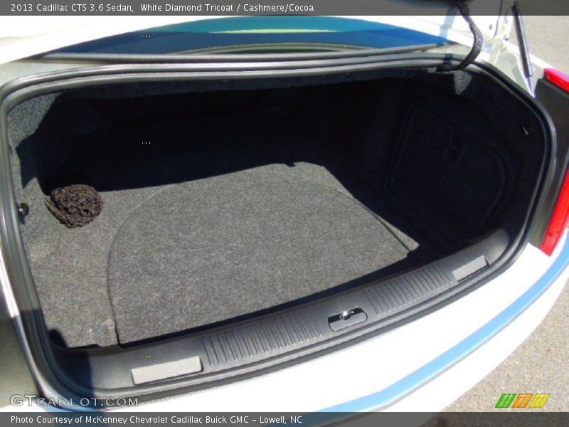 White Diamond Tricoat / Cashmere/Cocoa 2013 Cadillac CTS 3.6 Sedan
