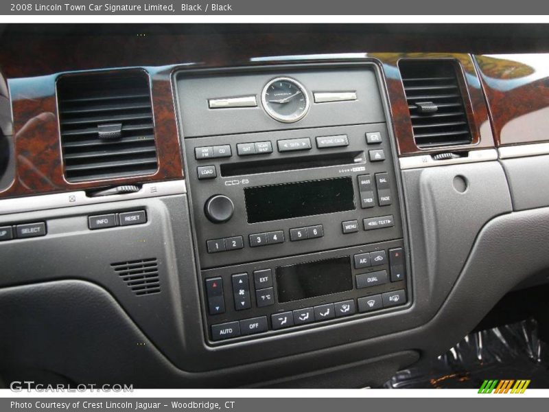 Black / Black 2008 Lincoln Town Car Signature Limited