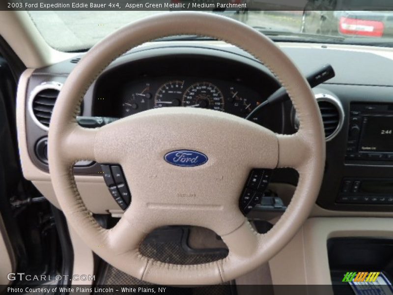 Aspen Green Metallic / Medium Parchment 2003 Ford Expedition Eddie Bauer 4x4