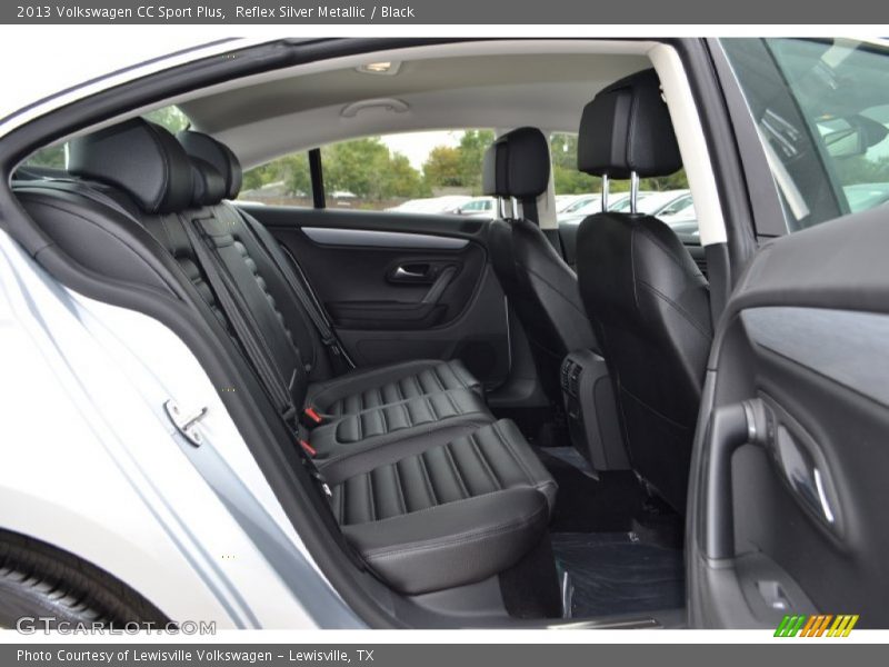 Reflex Silver Metallic / Black 2013 Volkswagen CC Sport Plus