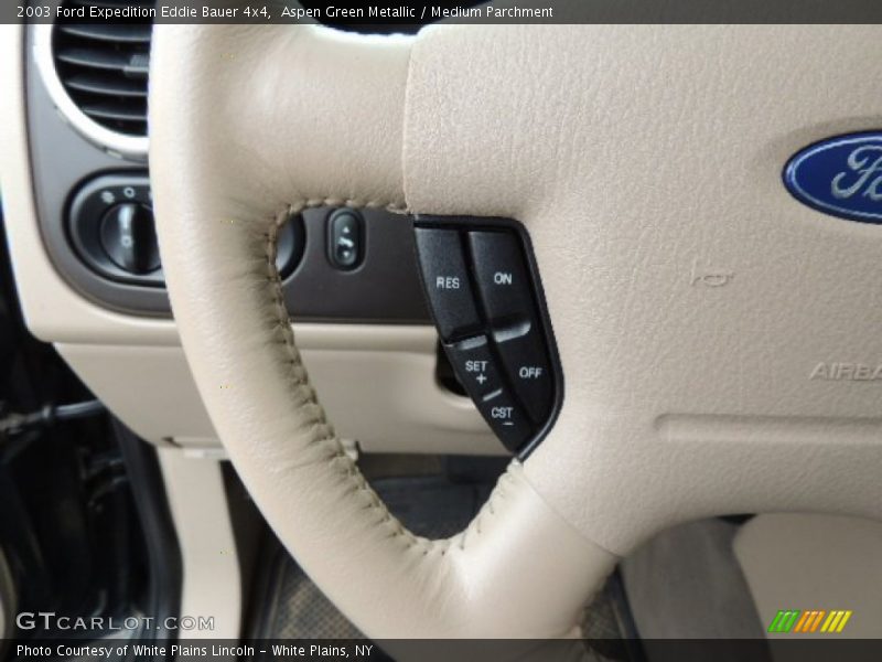 Aspen Green Metallic / Medium Parchment 2003 Ford Expedition Eddie Bauer 4x4