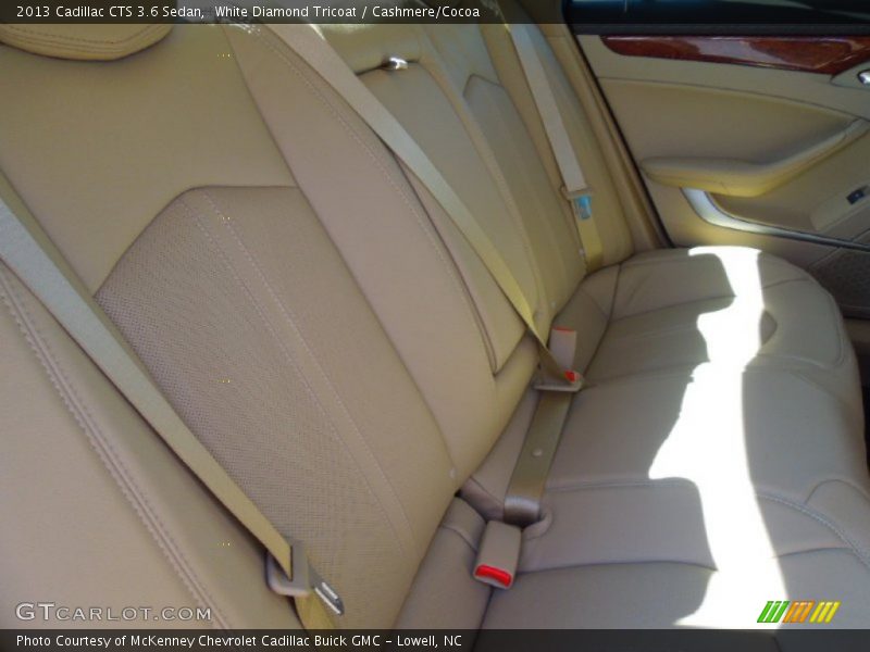 White Diamond Tricoat / Cashmere/Cocoa 2013 Cadillac CTS 3.6 Sedan