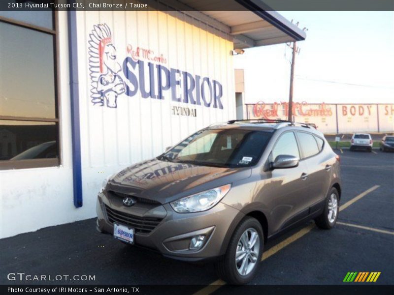 Chai Bronze / Taupe 2013 Hyundai Tucson GLS