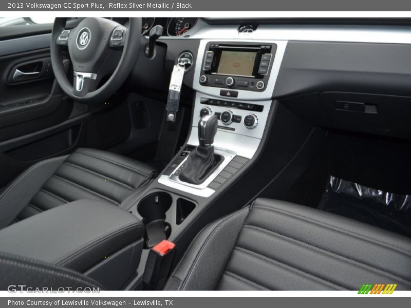 Reflex Silver Metallic / Black 2013 Volkswagen CC Sport Plus