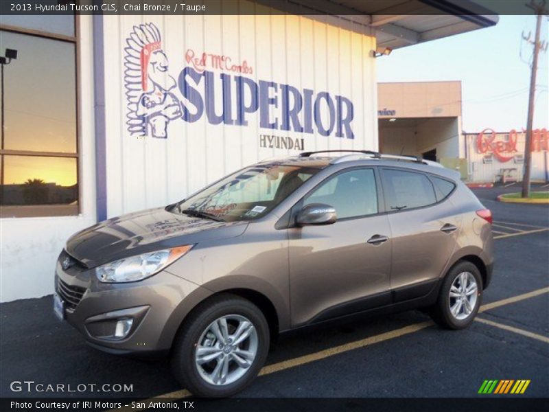 Chai Bronze / Taupe 2013 Hyundai Tucson GLS