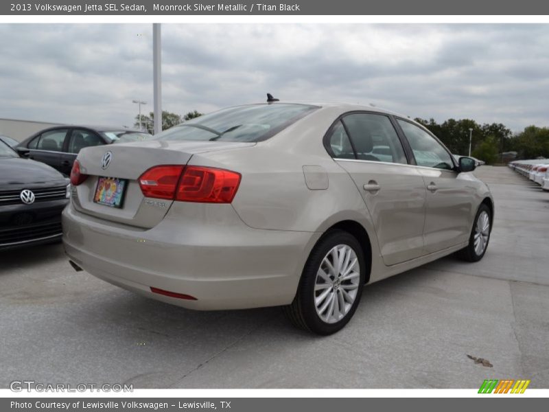 Moonrock Silver Metallic / Titan Black 2013 Volkswagen Jetta SEL Sedan
