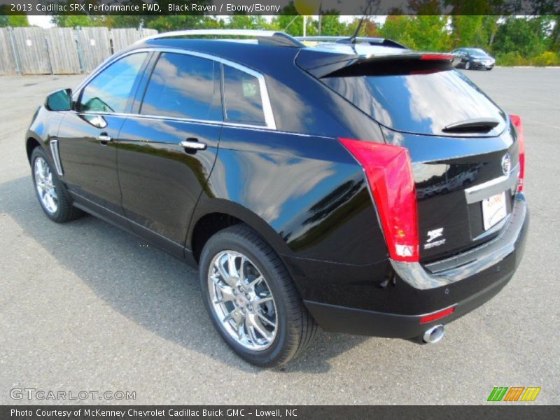 Black Raven / Ebony/Ebony 2013 Cadillac SRX Performance FWD