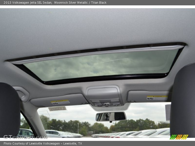 Moonrock Silver Metallic / Titan Black 2013 Volkswagen Jetta SEL Sedan