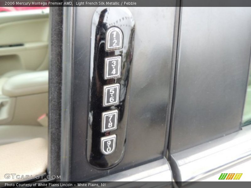 Light French Silk Metallic / Pebble 2006 Mercury Montego Premier AWD