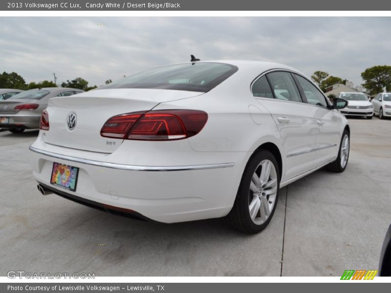 Candy White / Desert Beige/Black 2013 Volkswagen CC Lux
